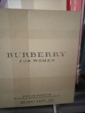 Burberry Women's Beige Plaid Fragrance Box